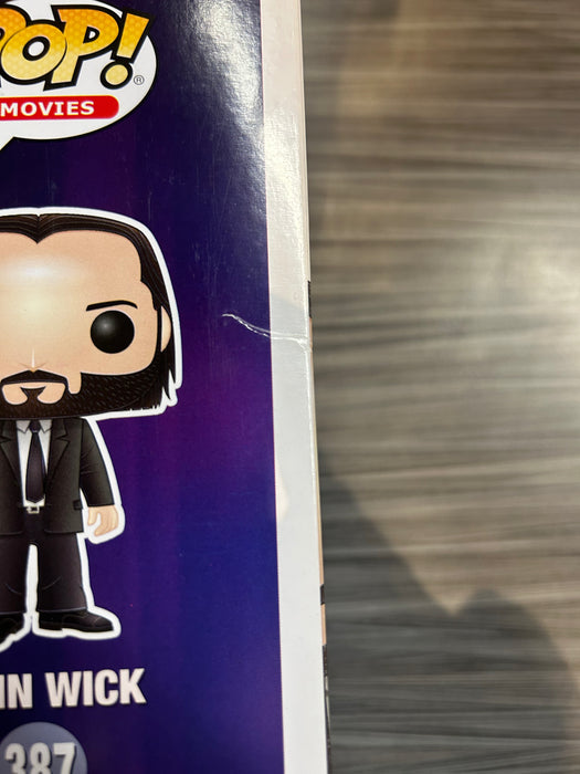 Funko POP! Movies: John Wick 2 - John Wick (CHASE)(Damaged Box) #387