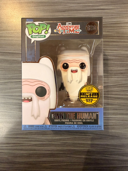 Funko POP! Digital: Adventure Time - Finn The Human (NFT Release 999 PCS)(Damaged Box) #180