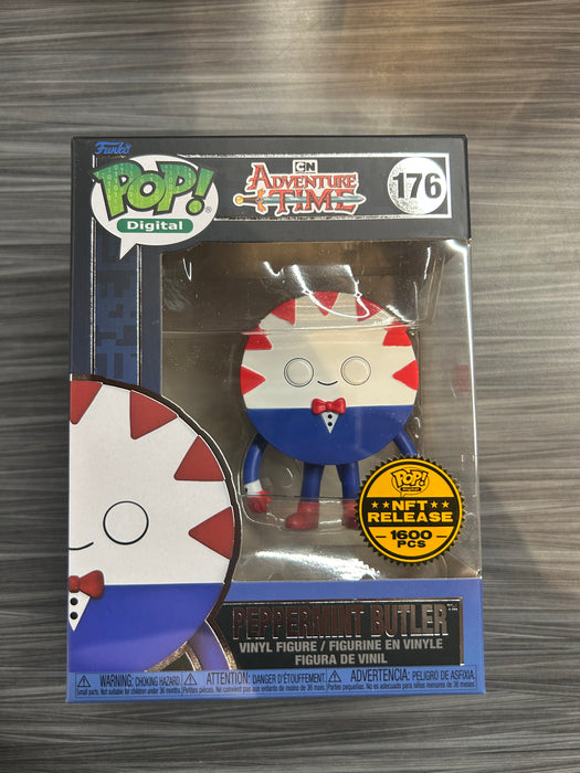 Funko POP! Digital: Adventure Time - Peppermint Butler (NFT Release 1600 PCS)(Damaged Box) #176
