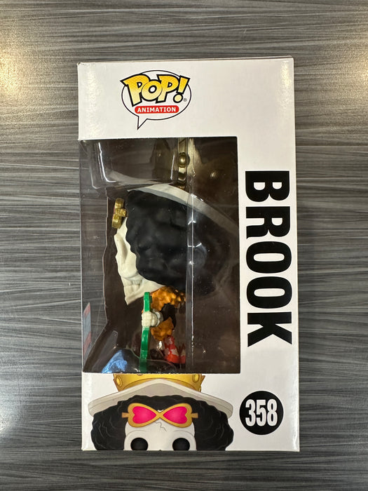 Funko POP! Animation: One Piece - Brook (2018 Fall Convention)(Damaged Box) #358