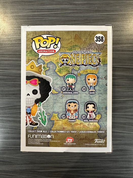 Funko POP! Animation: One Piece - Brook (2018 Fall Convention)(Damaged Box) #358