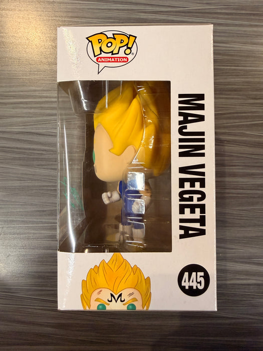 Funko POP! Animation: Dragon Ball Z - Majin Vegeta (Over 9000)(SIGNED/Christopher Sabat) #445