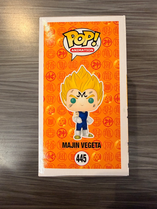 Funko POP! Animation: Dragon Ball Z - Majin Vegeta (Over 9000)(SIGNED/Christopher Sabat) #445