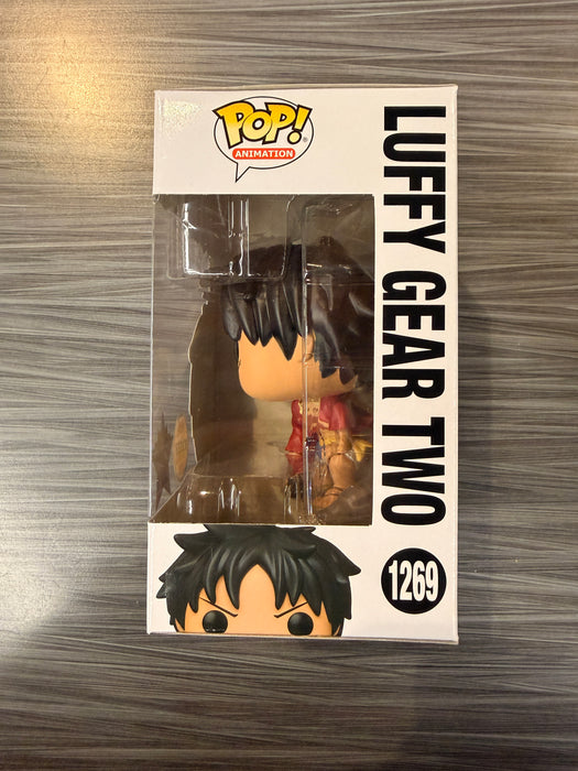 Funko POP! Animation: One Piece - Luffy Gear Two (Fundom)(CHASE)(Damaged Box) #1269