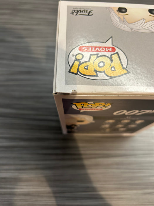Funko POP! Movies: 007 - M [From Goldeneye](Signed/Judi Dench/JSA)(Damaged Box*) #800