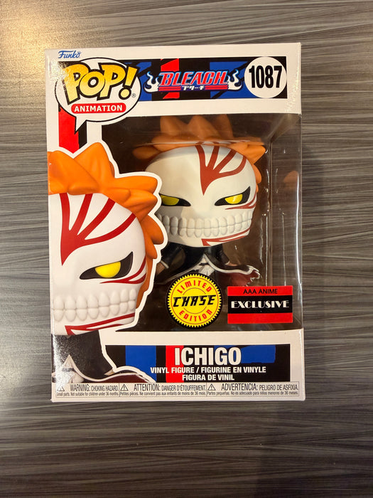 Funko POP! Bleach: Ichigo (CHASE)(AAA Exclusive)(Damaged Box) #1087