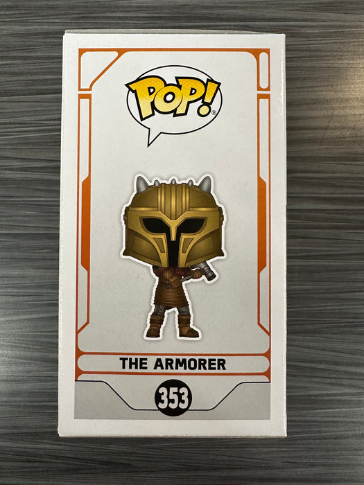 Funko POP! Star Wars: The Mandalorian - The Armorer (Signed/Emily Swallow/JSA) #353