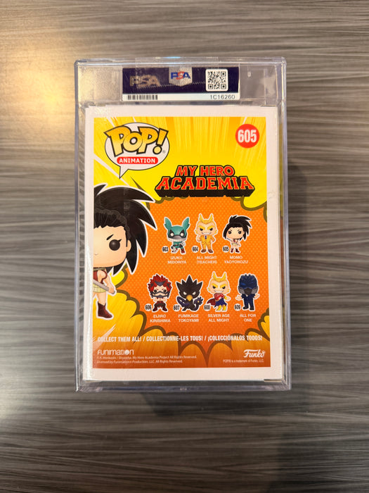 Funko POP! Animation: My Hero Academia - Momo Yaoyorozu (Signed/PSA Encapsulated/Coleen Clinkenbeard) #605
