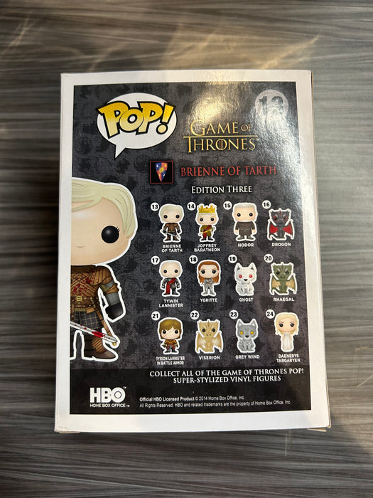 Funko POP! Game of Thrones: Brienne of Tarth (Hot Topic)(Damaged Box) #13