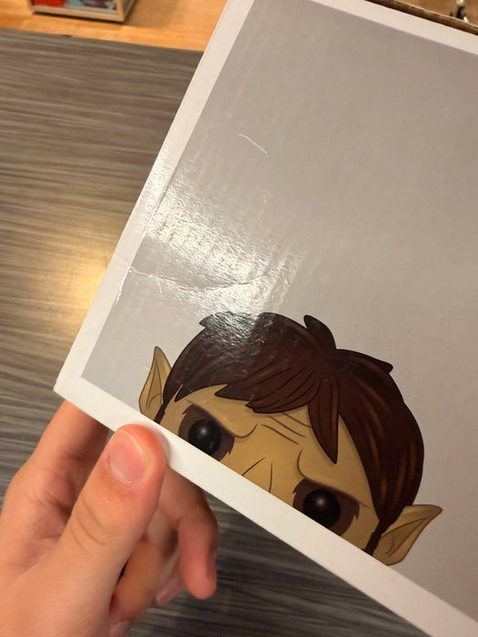 Funko POP! Animation: Attack on Titan - Beast Titan (Hot Topic)(Signed/Jason Liebrecht/JSA)(Damaged Box) #504