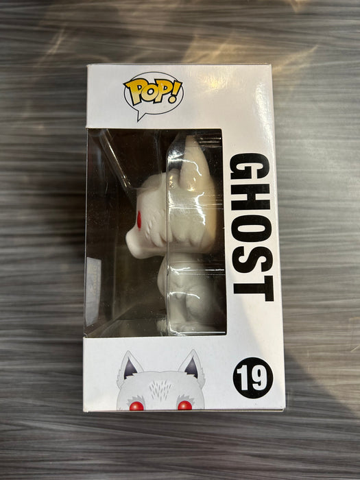 Funko POP! Game of Thrones: Ghost [Flocked](2014 SDCC)(Damaged Box)[B] #19