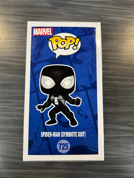 Funko POP! Marvel: Spider-Man (Symbiote Suit)(GiTD)(Funko)(Damaged Box) #725