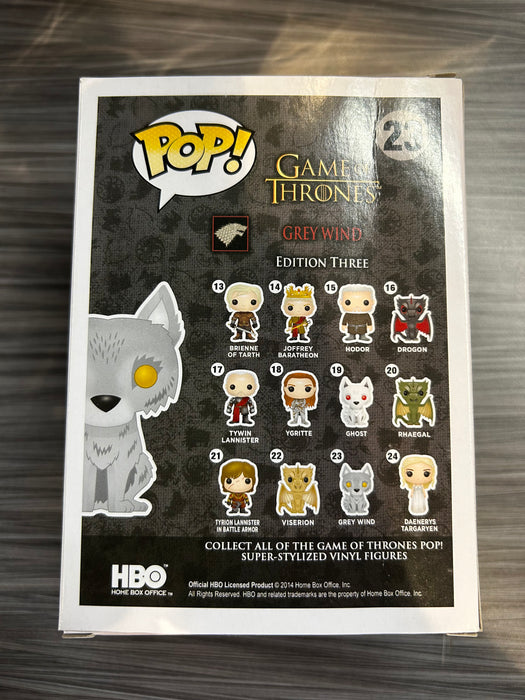 Funko POP! Game of Thrones: Grey Wind (Damaged Box) #23