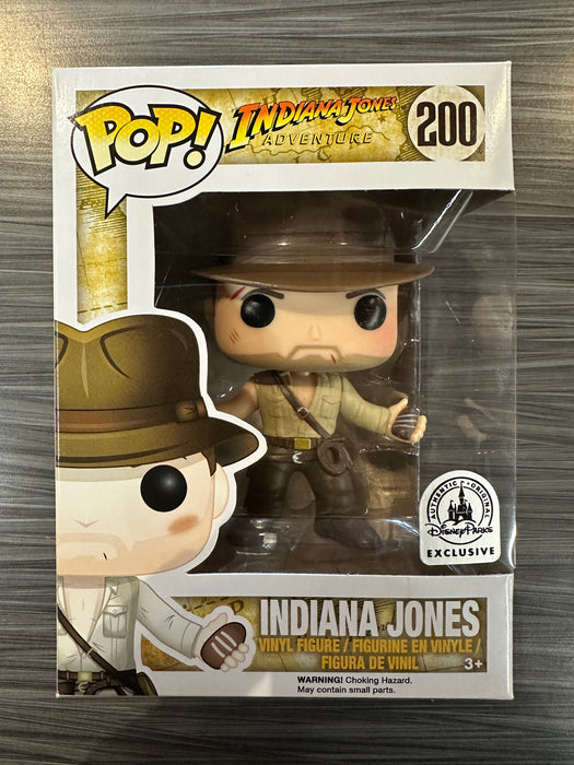 Funko POP! Indiana Jones Adventure: Indiana Jones (Disney)(Damaged Box) #200