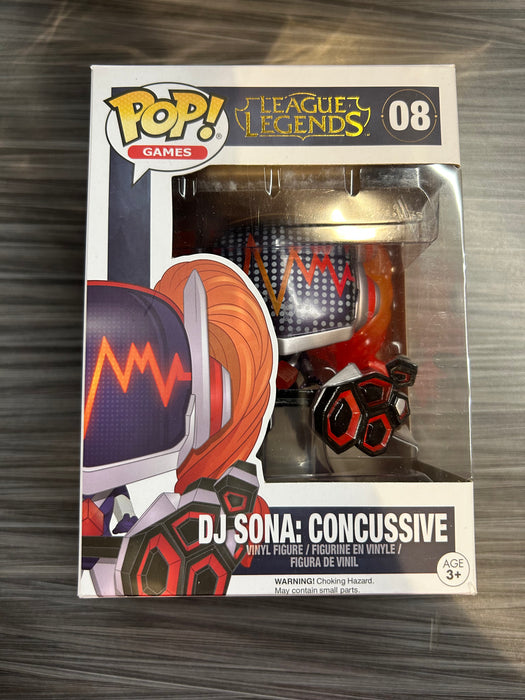 Funko POP! Games: League of Legends - DJ Sona: Concussive (Damaged Box) #08