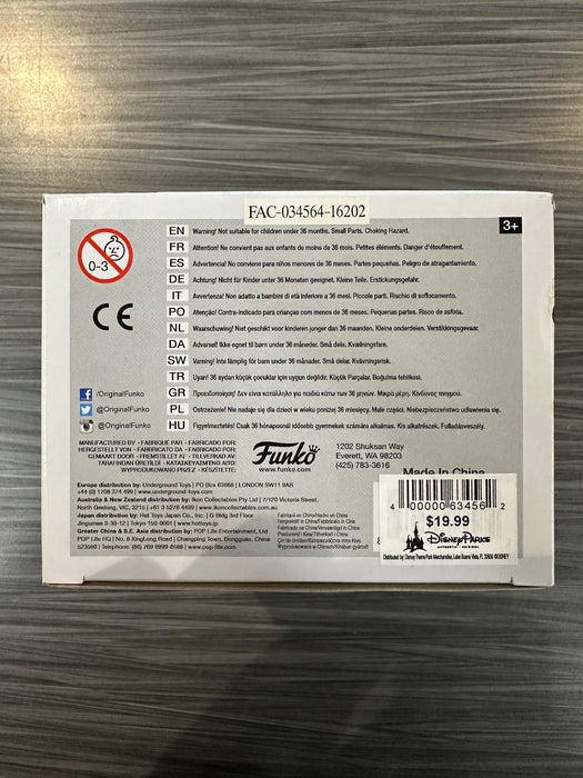 Funko POP! Indiana Jones Adventure: Indiana Jones (Disney)(Damaged Box) #200