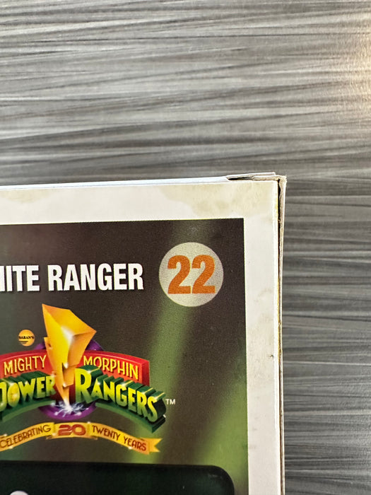 Funko POP! Television: Might Morphin Power Rangers - White Ranger (Damaged Box)[A] #22