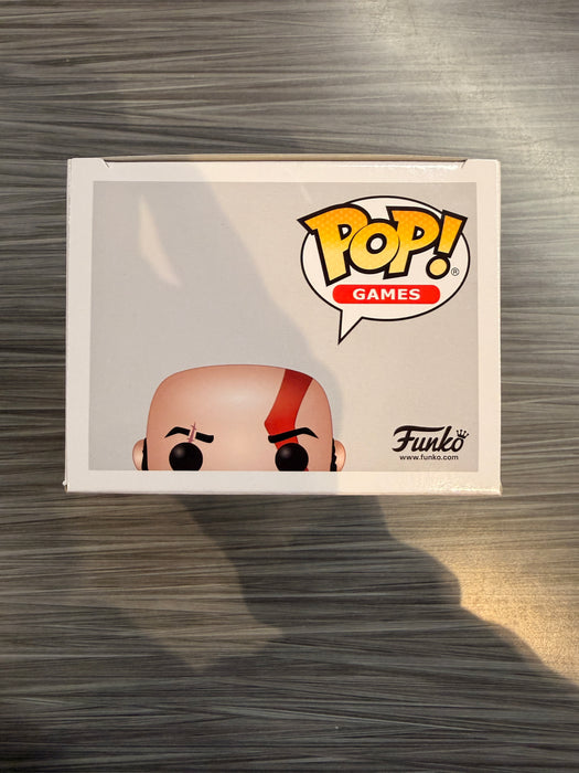 Funko POP! Games: God of War - Kratos [With The Blades Of Chaos](GiTD)(GameStop)(Damaged Box) #154