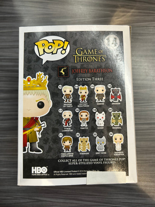 Funko POP! Game of Thrones: Joffrey Baratheon (Damaged Box) #14