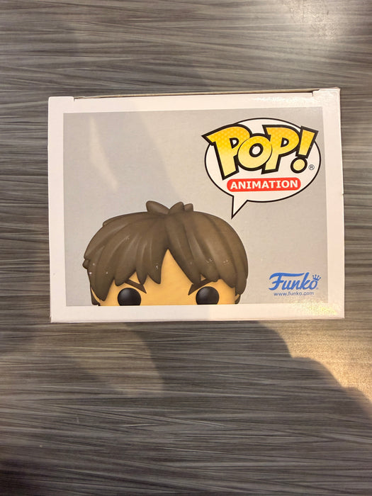 Funko POP! Animation: Attack on Titan - Eren Jaeger [Action Pose](Signed/Bryce Papenbrook/PSA) #1165