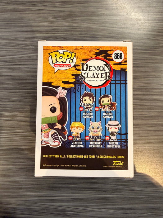 Funko POP! Animation: Demon Slayer - Nezuko Kamado (Signed/Abby Trott/JSA) #868