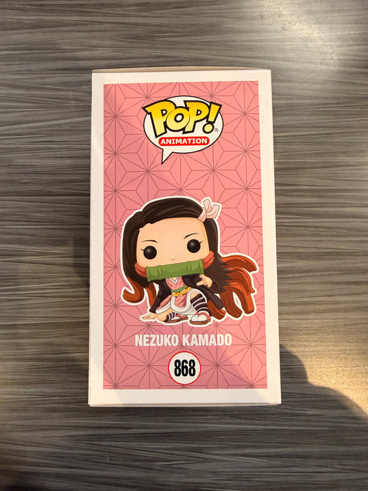 Funko POP! Animation: Demon Slayer - Nezuko Kamado (Signed/Abby Trott/JSA) #868