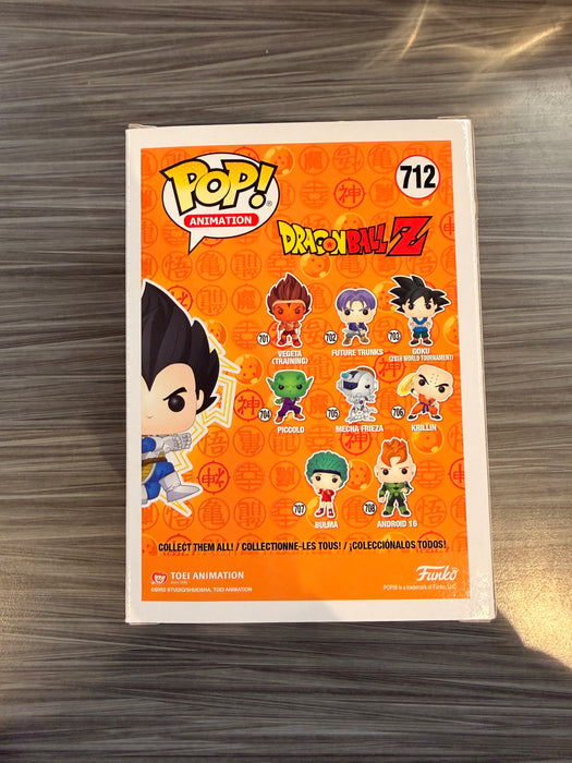 Funko POP! Animation: Dragon Ball Z - Vegeta [Galick Gun] (Chalice)(Signed/Christopher Sabat/JSA) #712
