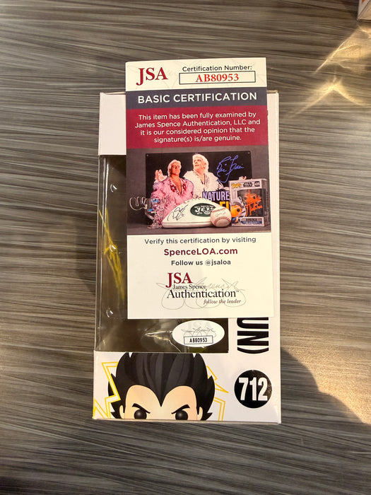 Funko POP! Animation: Dragon Ball Z - Vegeta [Galick Gun] (Chalice)(Signed/Christopher Sabat/JSA) #712