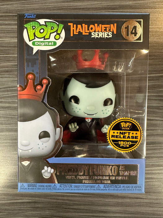 Funko POP! Digital: Halloween Series - Freddy Funko As Vampire (NFT Release)(1800 PCS)[A] #14