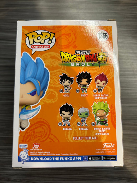 Funko POP! Animation: Dragon Ball Broly - SSGSS Gogeta (Funko)(CHASE)(Damaged Box) #1866