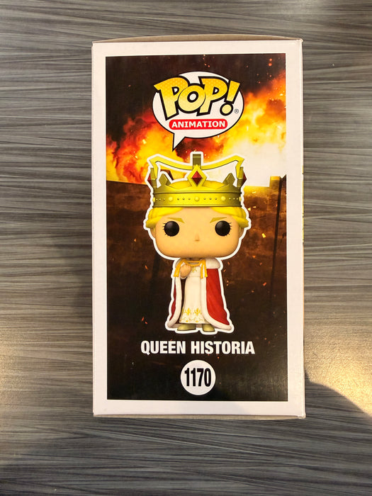 Funko POP! Animation: Attack On Titan - Queen Historia (2022 Summer Convention)(Signed/Bryn Apprill/JSA)(Damaged Box) #1170