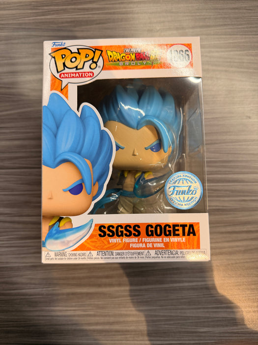 Funko POP! Animation: Dragon Ball Super Broly - SSGSS Gogeta (Funko Special Edition) #1866