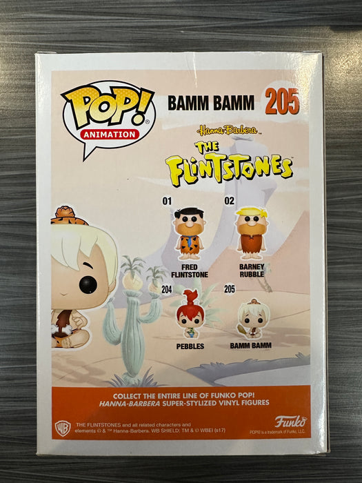 Funko Pop! Animation: The Flintstones - Bamm Bamm (Funko 8000 PCS)(Damaged Box)[A] #205