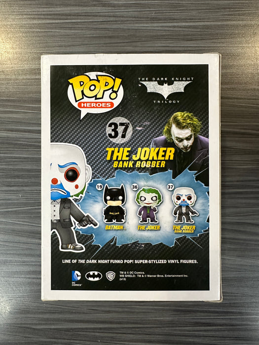Funko POP! Heroes: The Dark Knight Trilogy - The Joker (Bank Robber)(Damaged Box*) #37