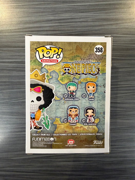 Funko POP! Animation: One Piece - Brook (2018 Fall Convention)(Damaged Box)[A] #358