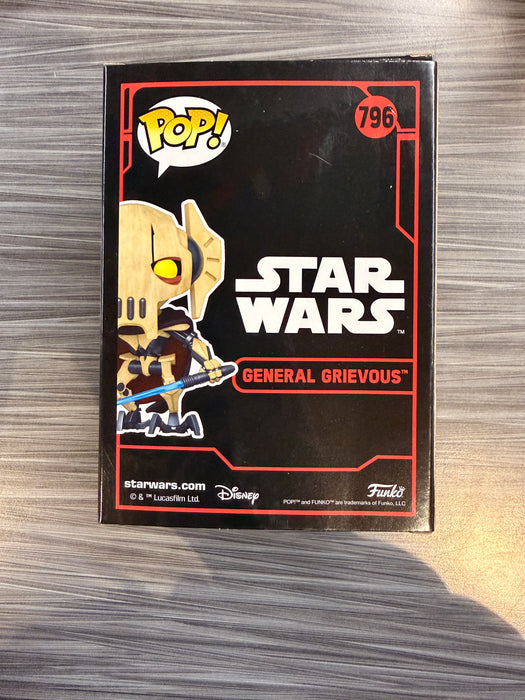 Funko POP! Star Wars: General Grievous (Funko Sticker/EVend)(9500 Pcs)(Damaged Box)[A] #796