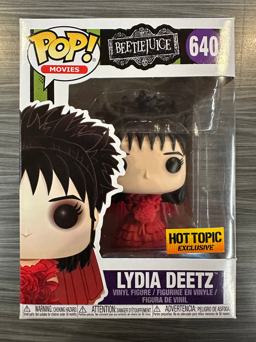 Funko POP! Movies: Beetlejuice - Lydia Deetz (Hot Topic)(Damaged Box) [A] #640