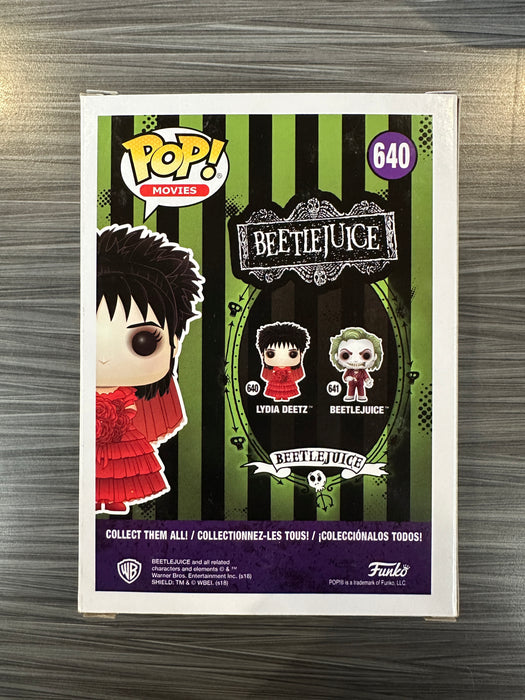Funko POP! Movies: Beetlejuice - Lydia Deetz (Hot Topic)(Damaged Box) [A] #640
