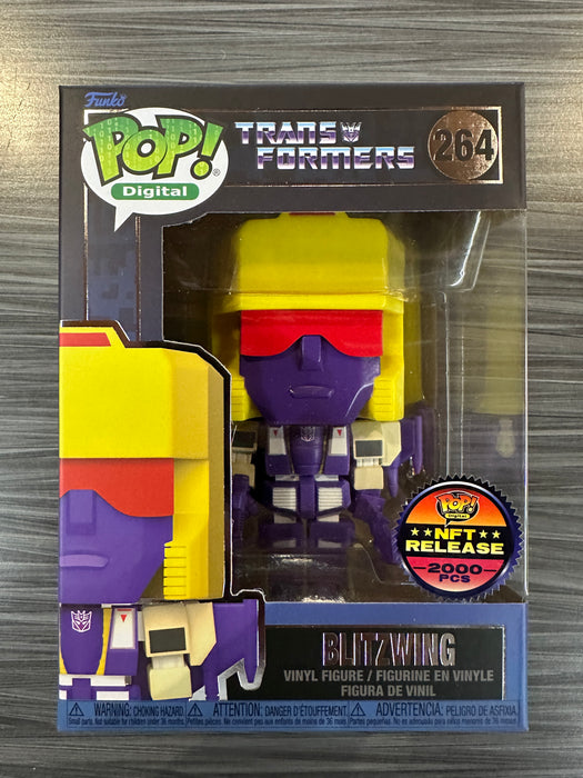 Funko POP! Digital: Transformers - Blitzwing (NFT Relsease 2000 PCS)(Damaged Box)[B] #264