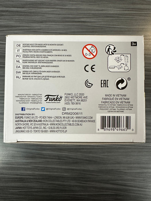 Funko POP! Movies: Corpse Bride - Skeleton (Funko)(CHASE)(Damaged Box) #988