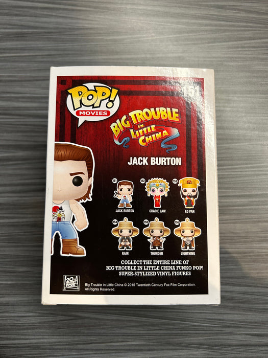 Funko POP! Movies: Big Trouble in Little China - Jack Burton (Damaged Box) #151