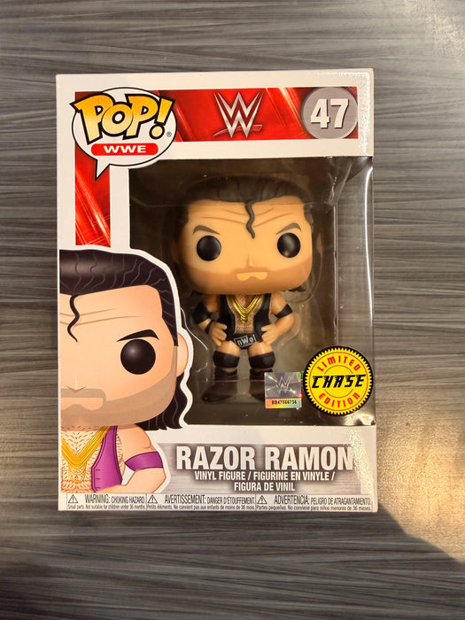 Funko POP! WWE: Razor Ramon (CHASE)(Damaged Box) #47