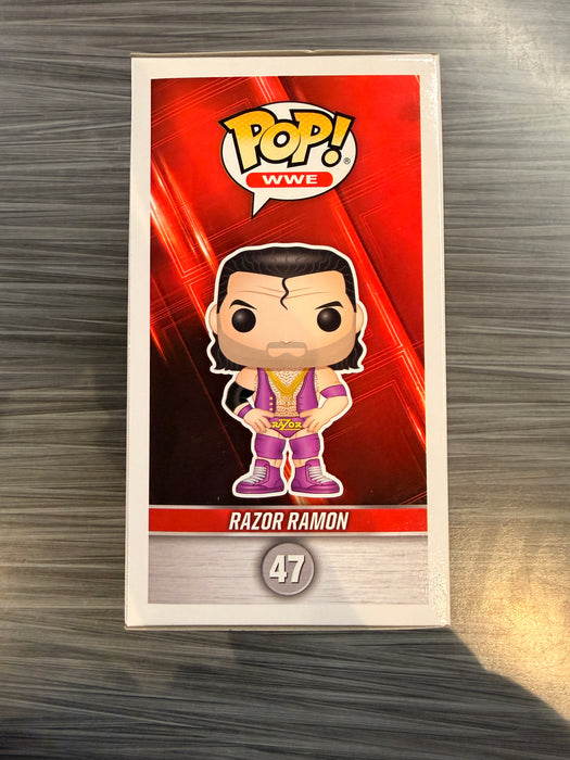 Funko POP! WWE: Razor Ramon (CHASE)(Damaged Box) #47