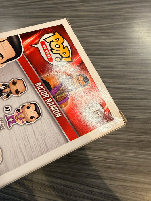Funko POP! WWE: Razor Ramon (CHASE)(Damaged Box) #47