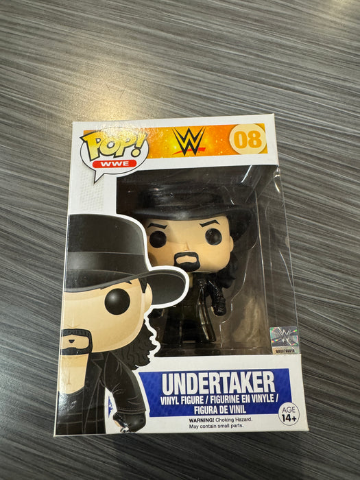 Funko POP! WWE: Undertaker (Small Sticker)(Damaged Box*) #08