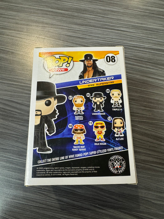 Funko POP! WWE: Undertaker (Small Sticker)(Damaged Box*) #08