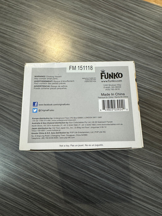 Funko POP! WWE: Undertaker (Small Sticker)(Damaged Box*) #08