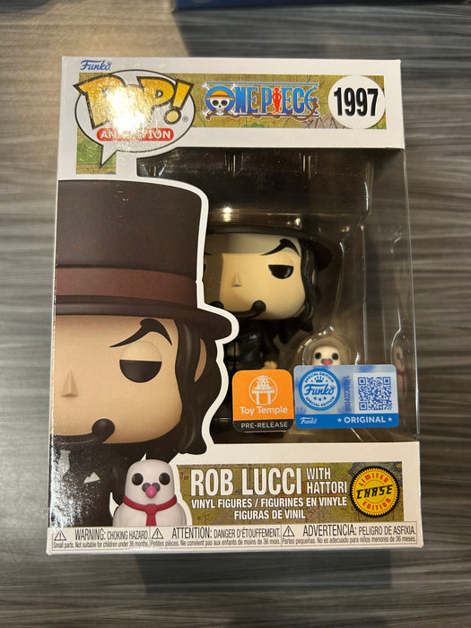 Funko POP! Animation: One Piece - Rob Lucci w/ Hattori (Funko Sticker/Toy Temple)(CHASE)(Damaged Box)[B] #1997