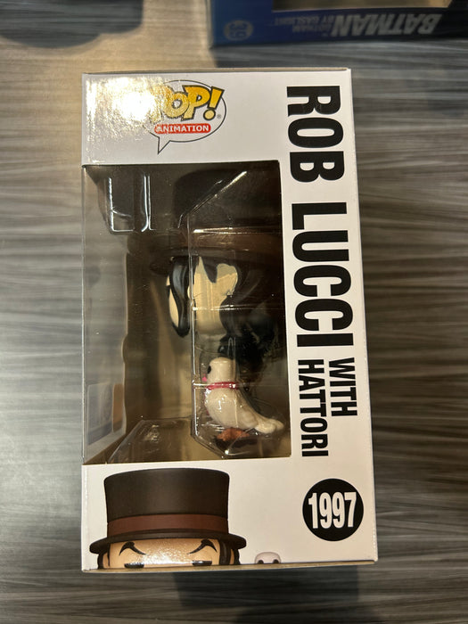Funko POP! Animation: One Piece - Rob Lucci w/ Hattori (Funko Sticker/Toy Temple)(CHASE)(Damaged Box)[B] #1997