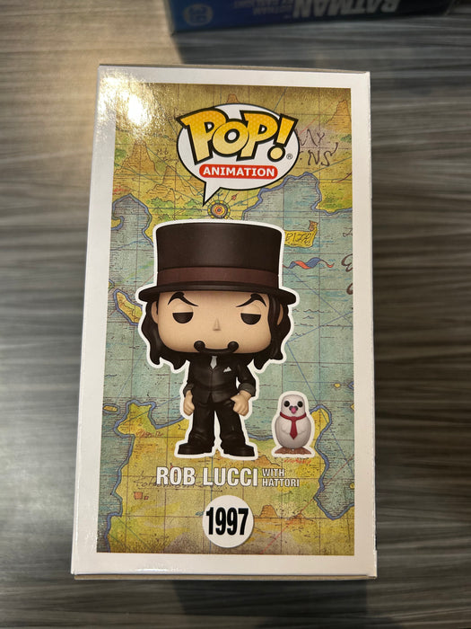 Funko POP! Animation: One Piece - Rob Lucci w/ Hattori (Funko Sticker/Toy Temple)(CHASE)(Damaged Box)[B] #1997